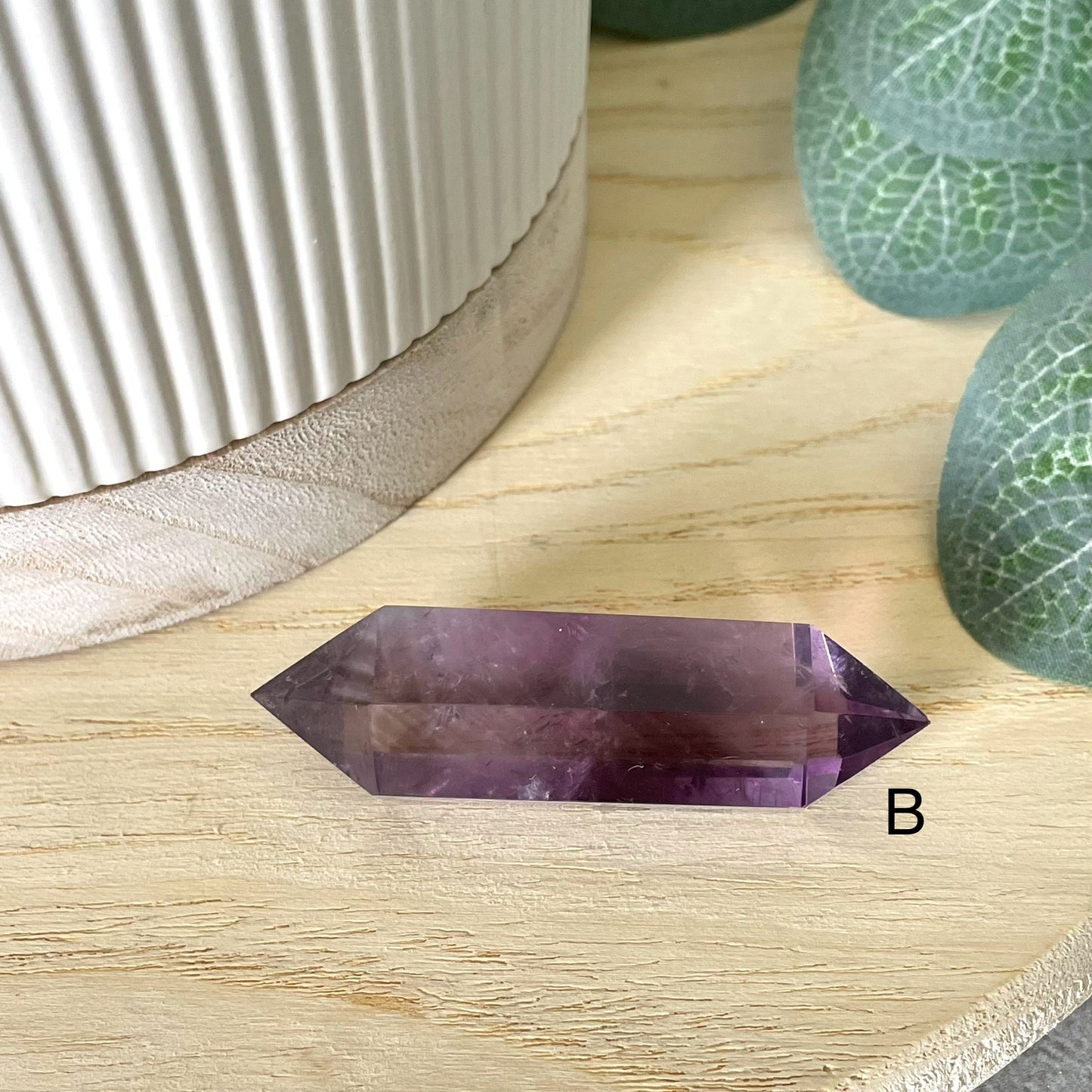 Double Point Amethyst