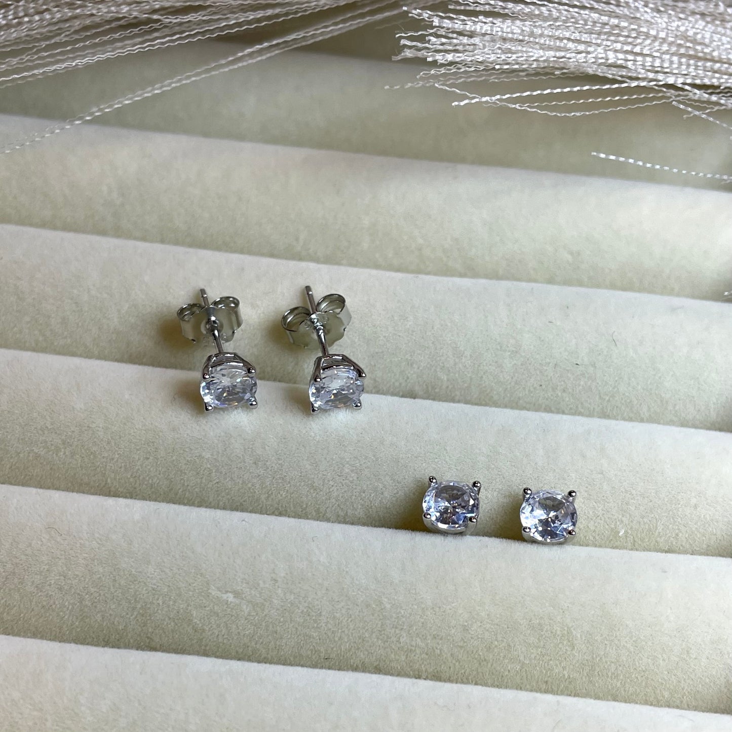 Sterling Silver Stud Earrings