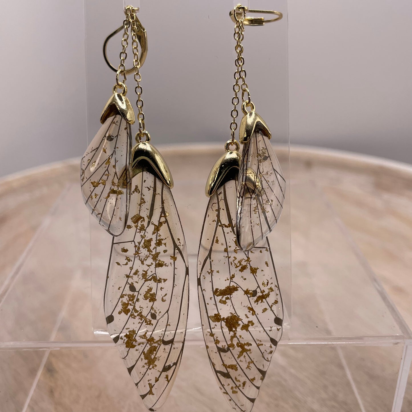 Butterfly Wing Earrings (Dangles)