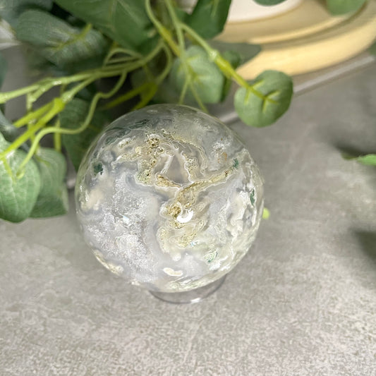 Moss Agate Sphere