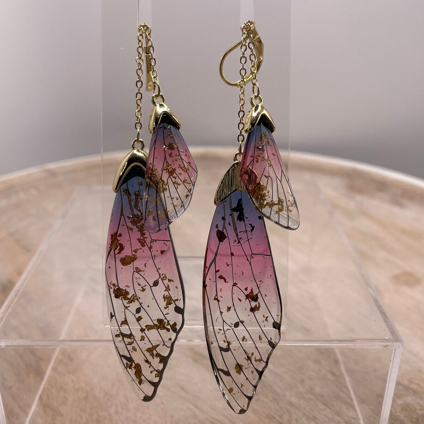 Butterfly Wing Earrings (Dangles)