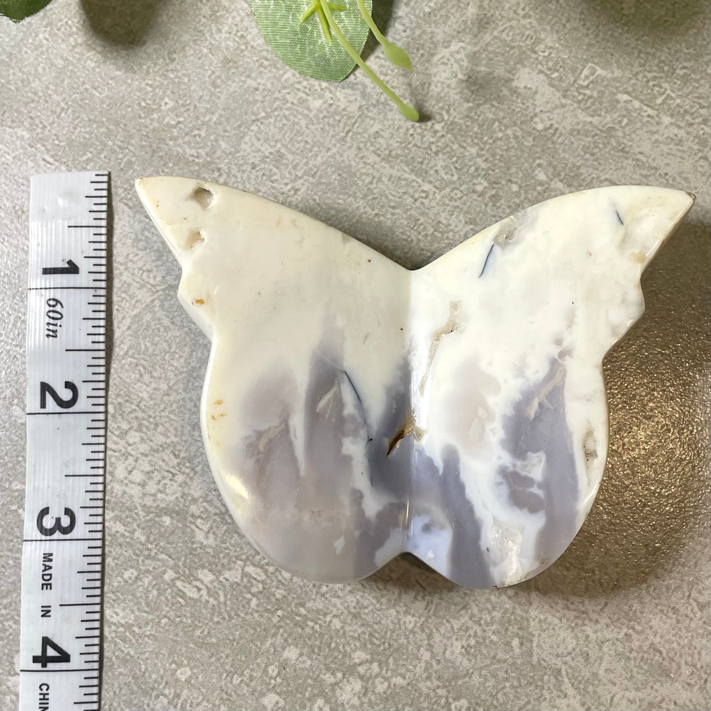 Dendritic Agate Butterfly