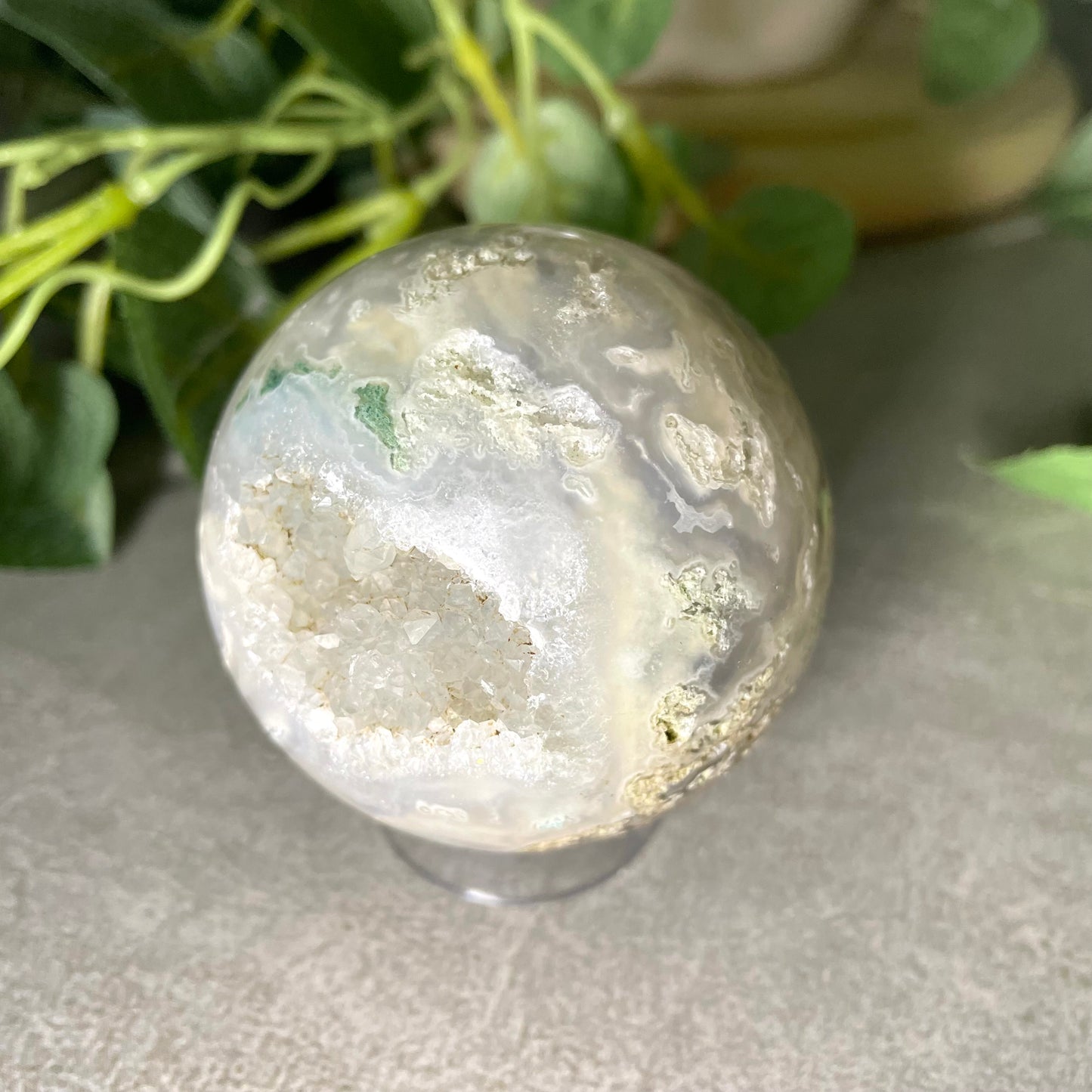 Moss Agate Sphere