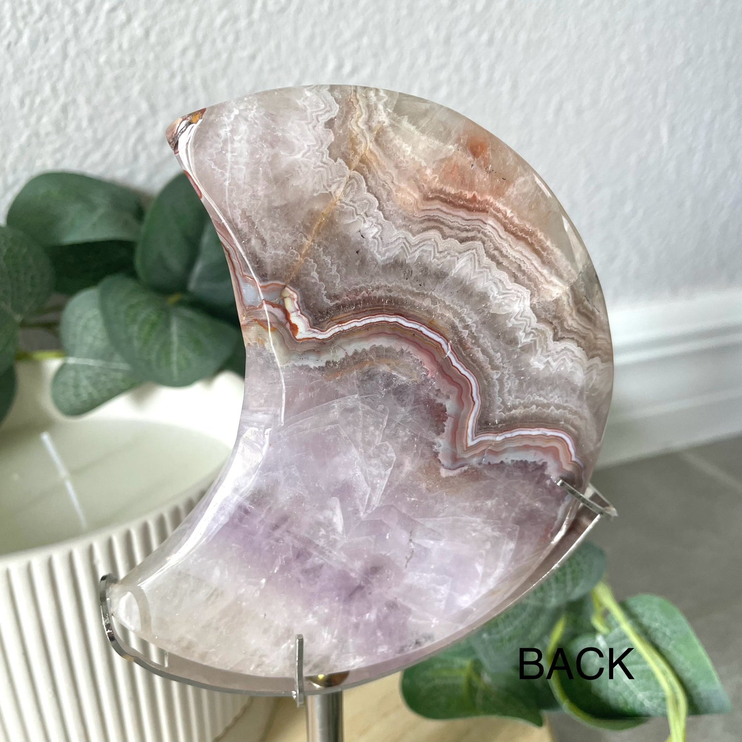 Amethyst Agate Moon