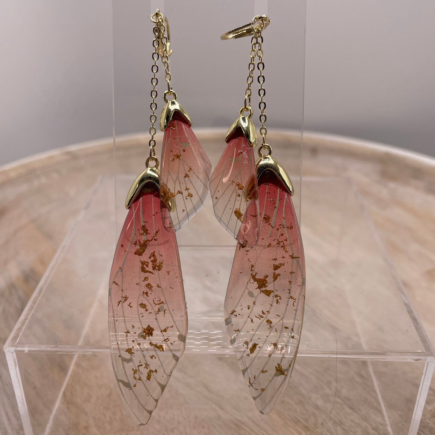 Butterfly Wing Earrings (Dangles)