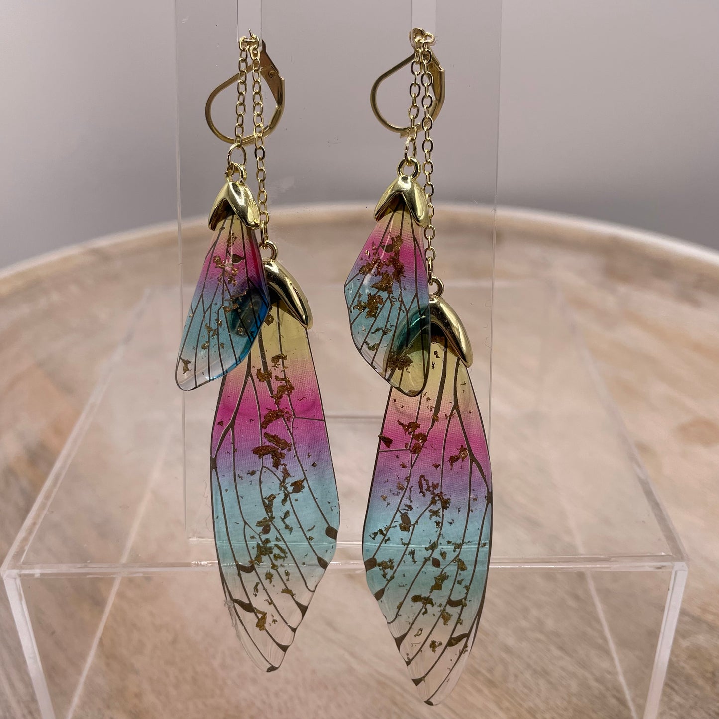 Butterfly Wing Earrings (Dangles)