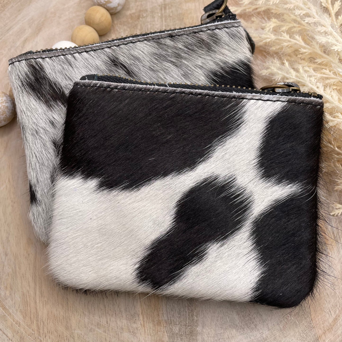 Cowhide Coin Purse