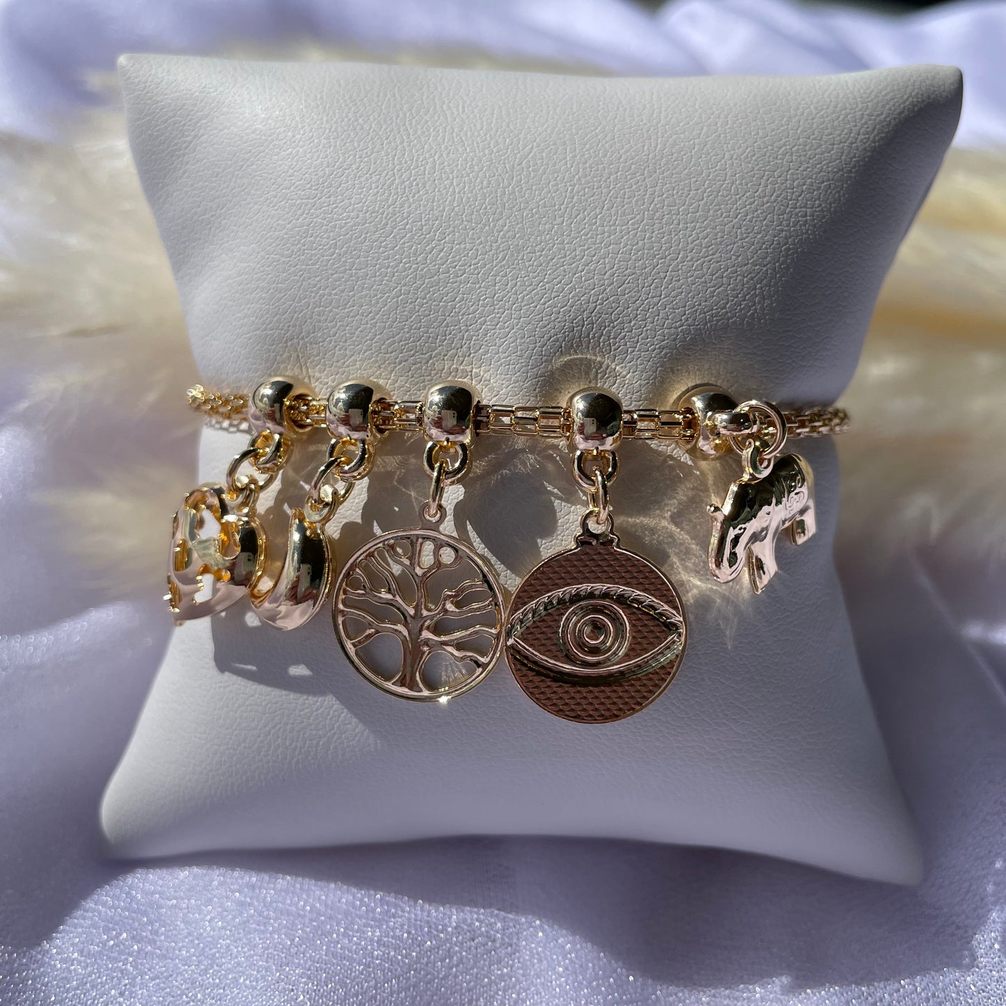 Gold Filled Lucky Charm Bracelet