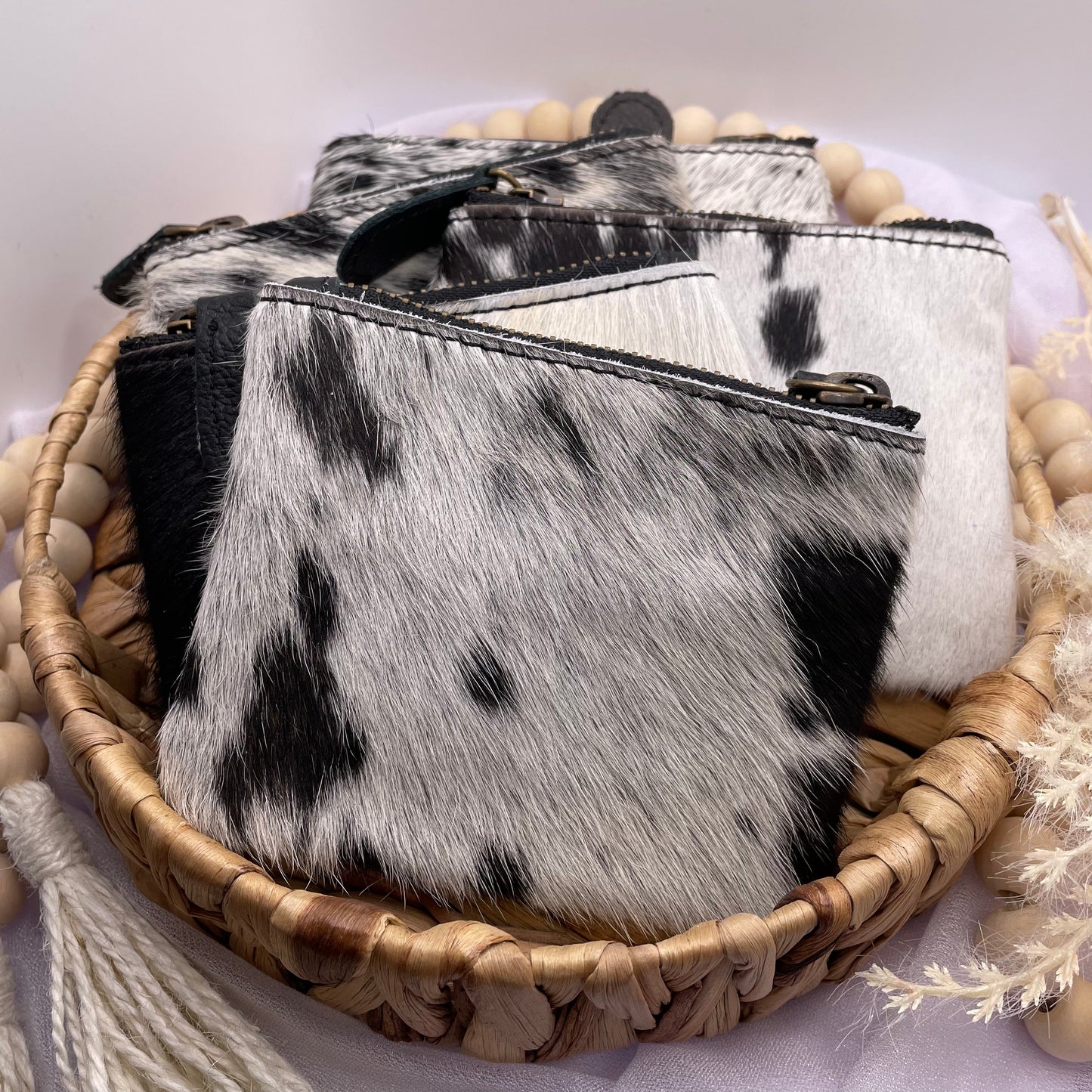 Cowhide Coin Purse