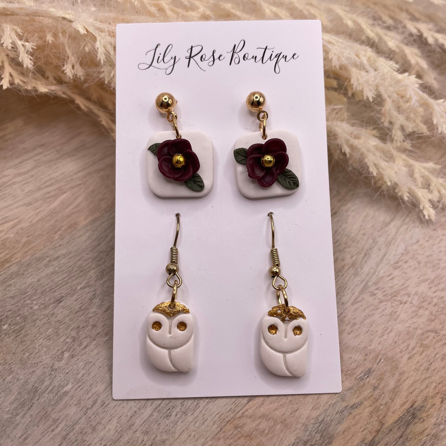 Fall Owl Earring Pack